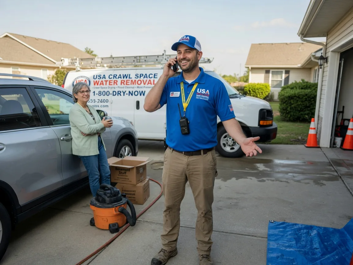 Crawl Space Water Removal Judsonia, AR FAQs